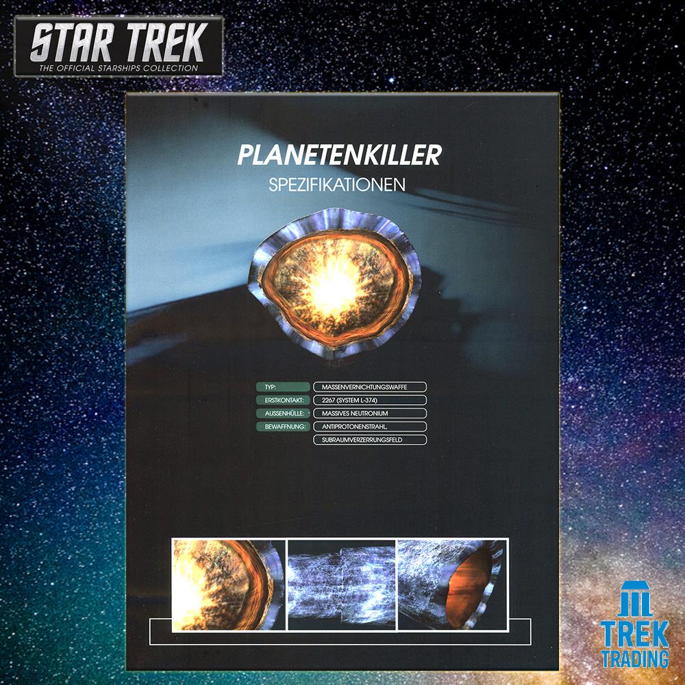 Star Trek Starships Collection - 22cm Planet Killer - Special Issue 17 with German Magazine