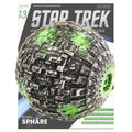 Star Trek Starships Collection - 6.7cm diameter Borg Sphere - Issue 13 with German Magazine