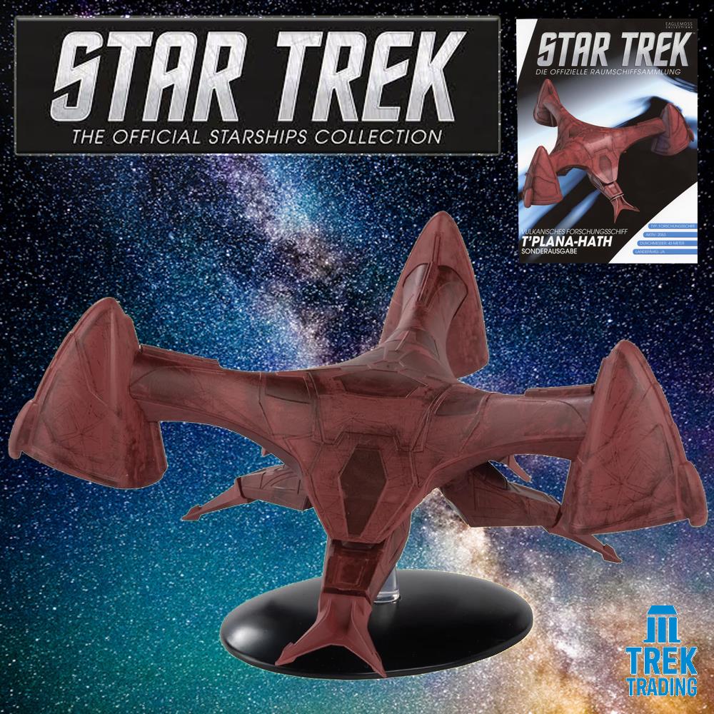 Star Trek Starships Collection - 20cm  T'Plana-Hath Vulcan Lander - Special Issue 22 with German Magazine