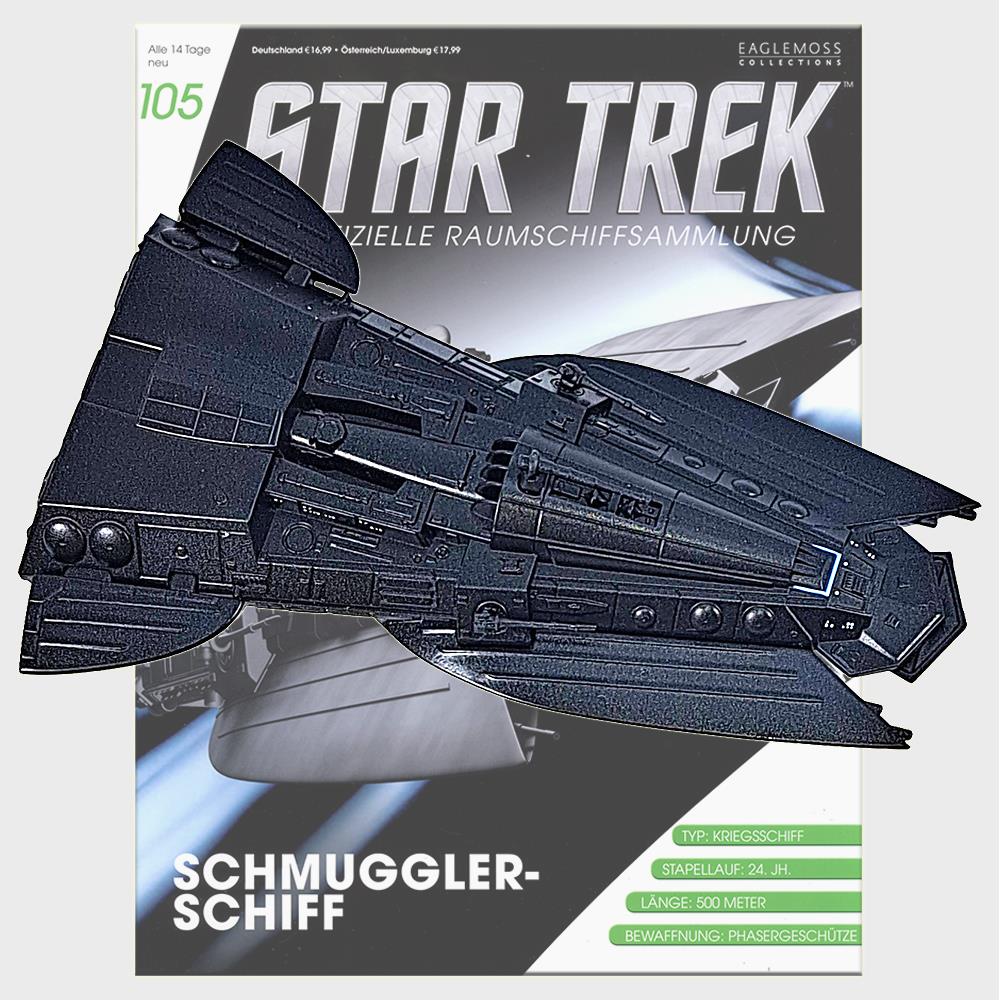Star Trek Starships Collection - 12.9cm Smuggler's Ship - Issue 105 with German Magazine