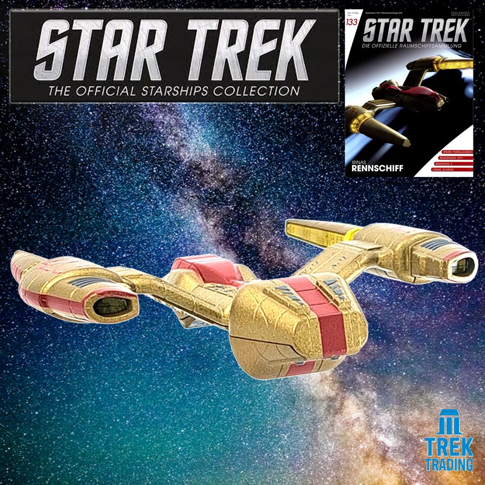 Star Trek Starships Collection - 9.9cm Irina's Racing Ship - Issue 133  No magazine