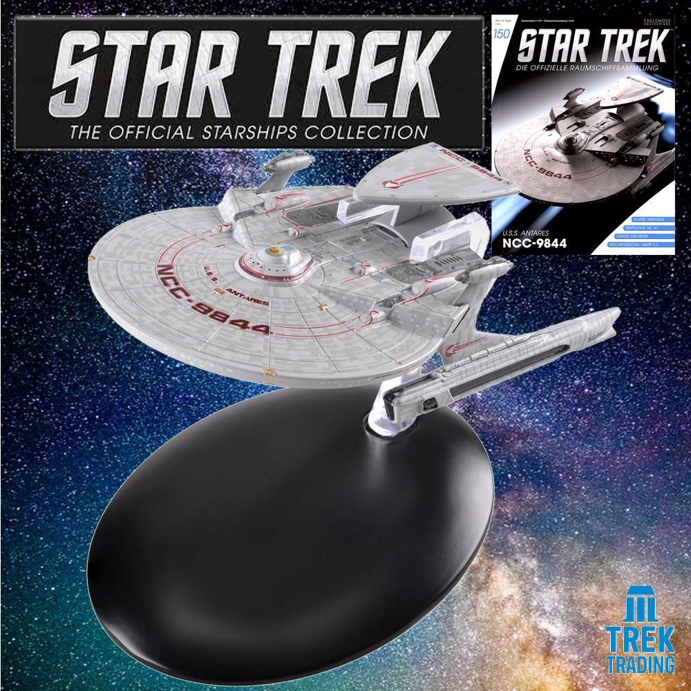 Star Trek Starships Collection - 11.5cm USS Antares NCC-9844 - Issue 150  No magazine