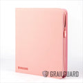 Grail Guard Premium Zip Binder - 12 Pocket Standard Cards - Pink