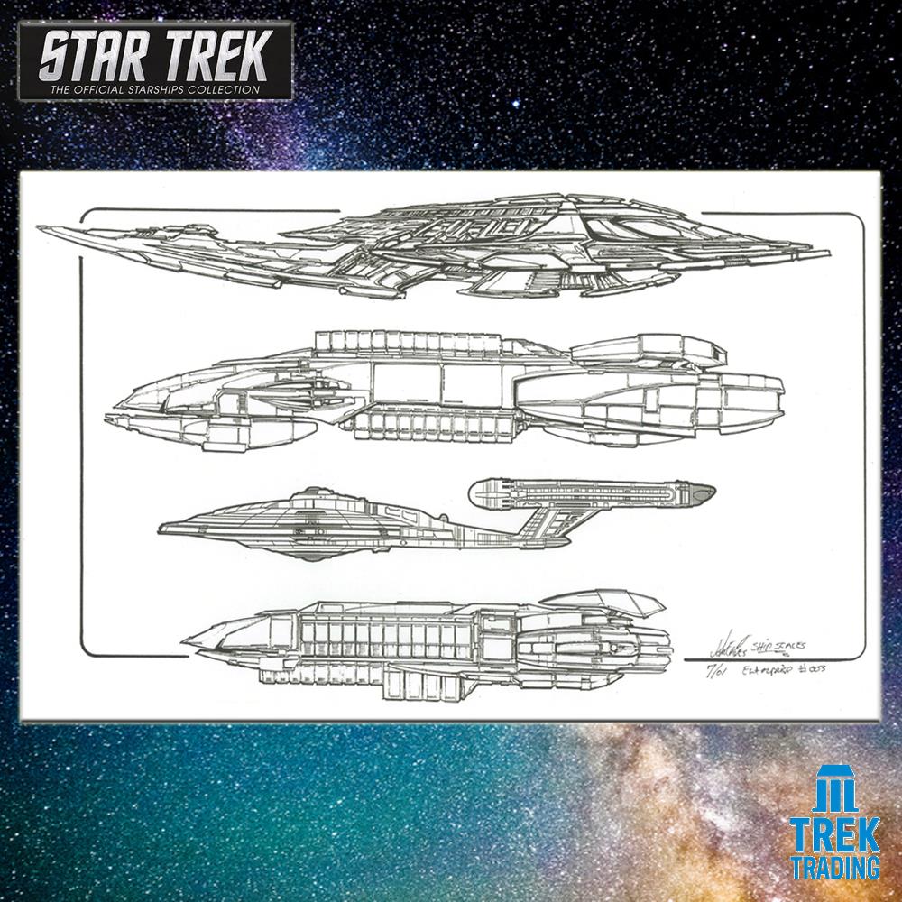 Star Trek Starships Collection - 12.9cm Axanar Cargo Ship - Issue 167  No magazine