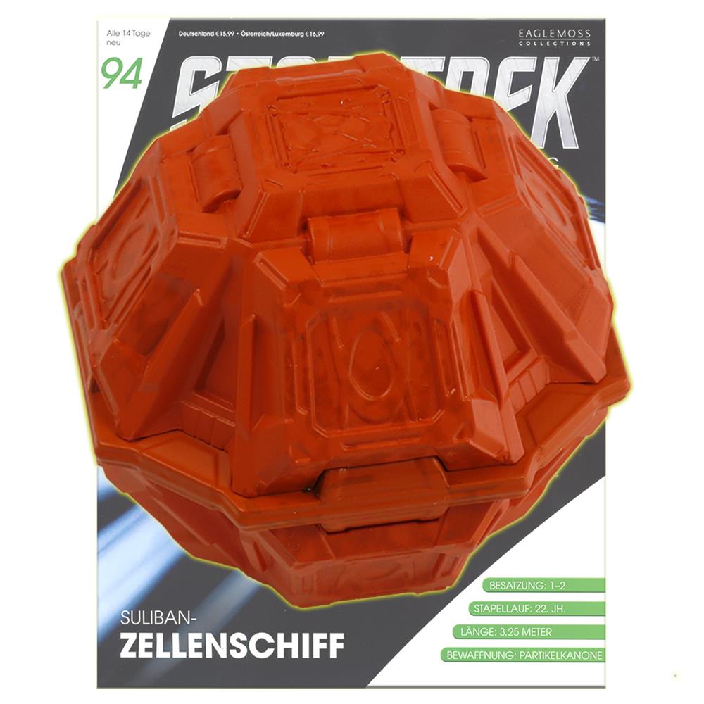 Star Trek Starships Collection - 6cm Suliban Cell Ship - Issue 94 with German Magazine