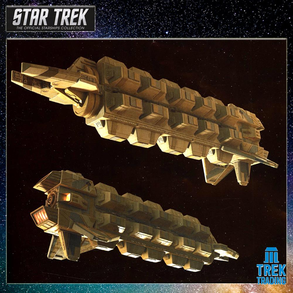 Star Trek Starships Collection - 12.9cm Cardassian Frieghter Groumall - Issue 157  No magazine