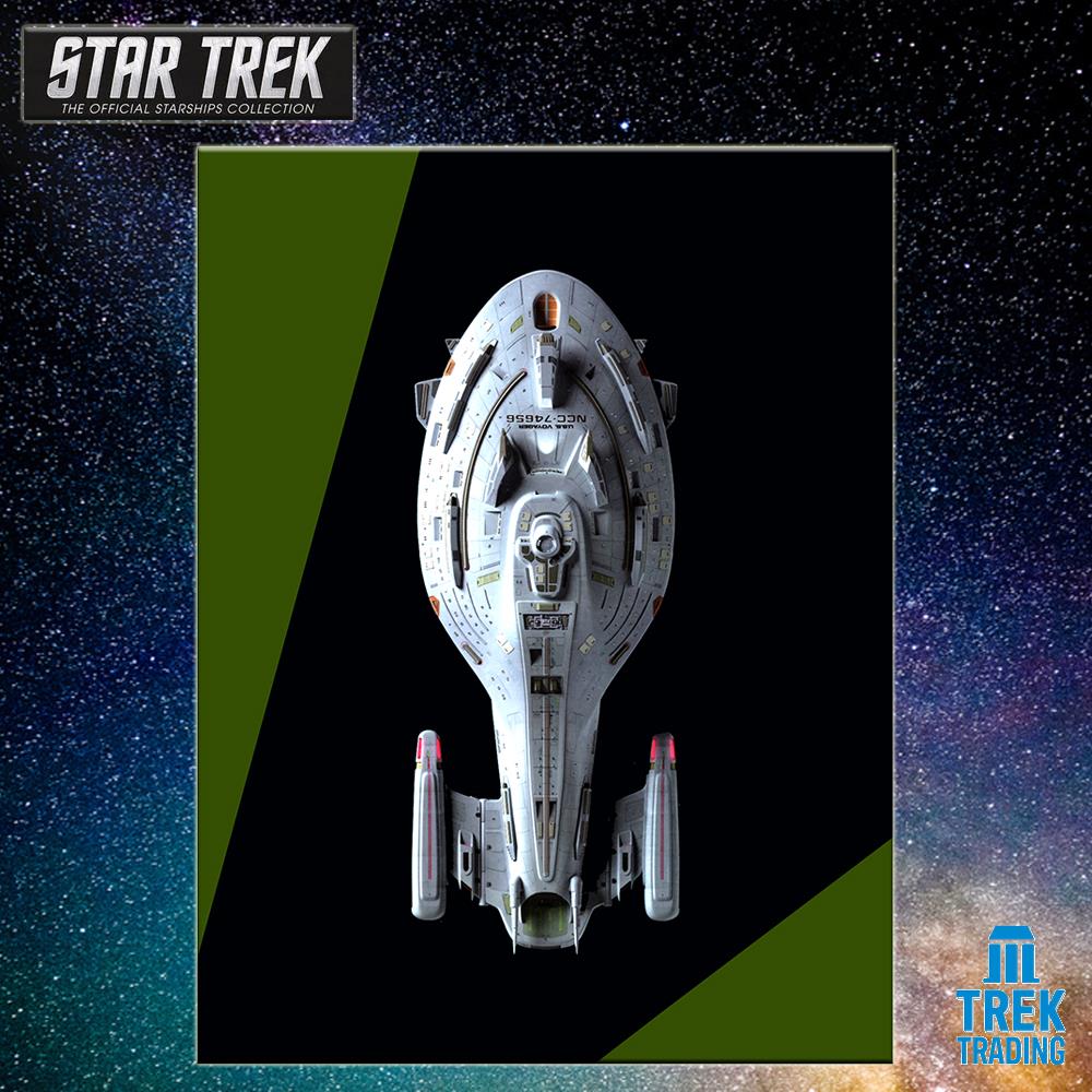 Star Trek Starships Collection - 13.6cm Kyrian Warship Voyager - Issue 132  No magazine