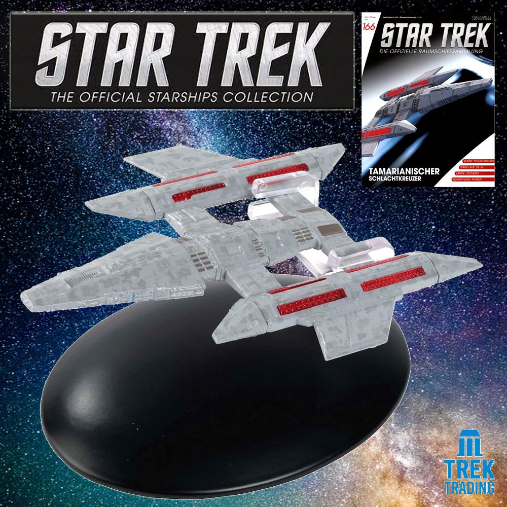 Star Trek Starships Collection - 11cm Tamarian Deep Space Cruiser - Issue 166  No magazine
