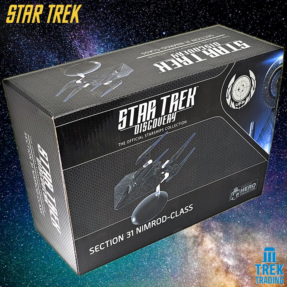 Star Trek Discovery Collection - 22cm Section 31 Nimrod-Class Starship - Issue 28 with Magazine