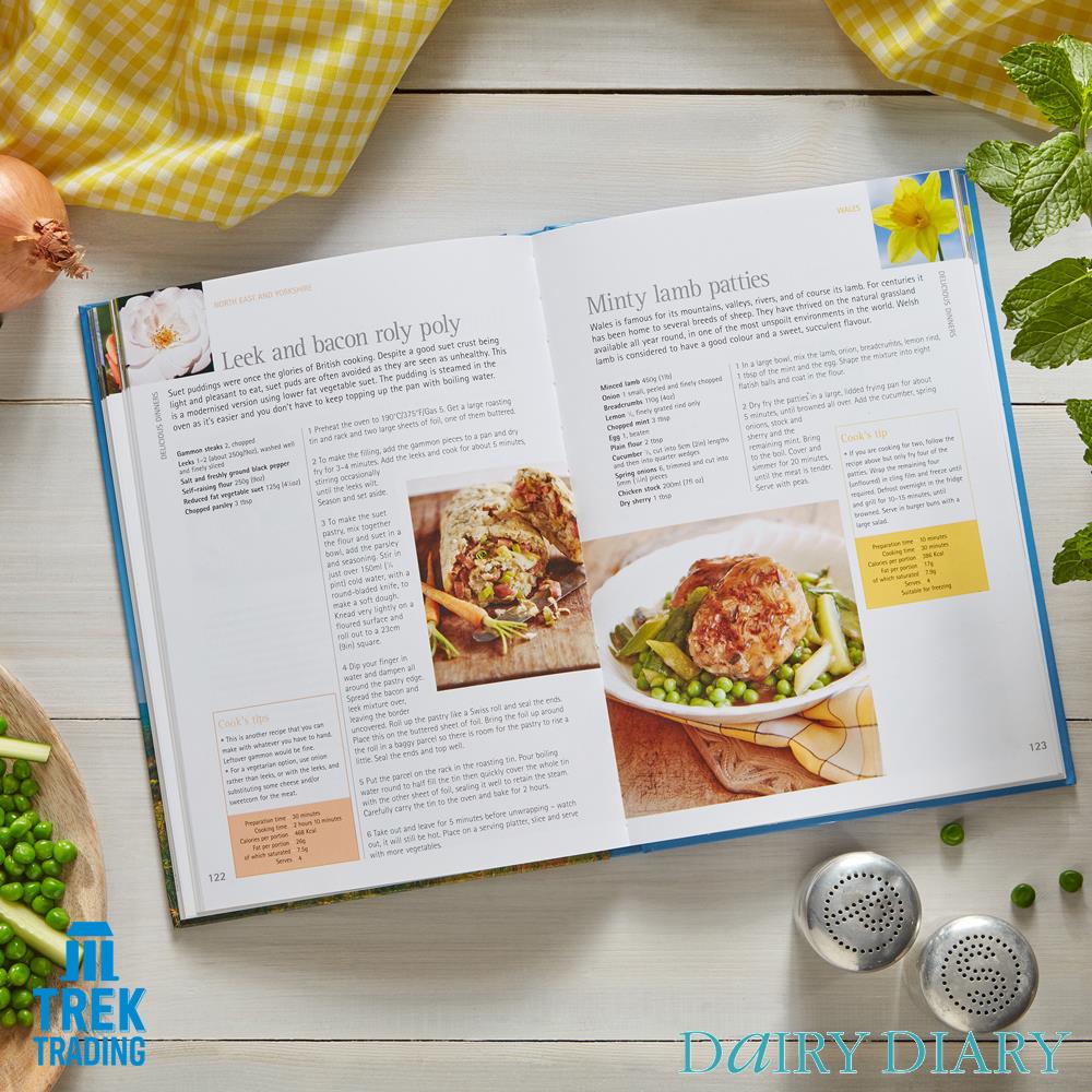 Around Britain Dairy Cookbook from Dairy Diary