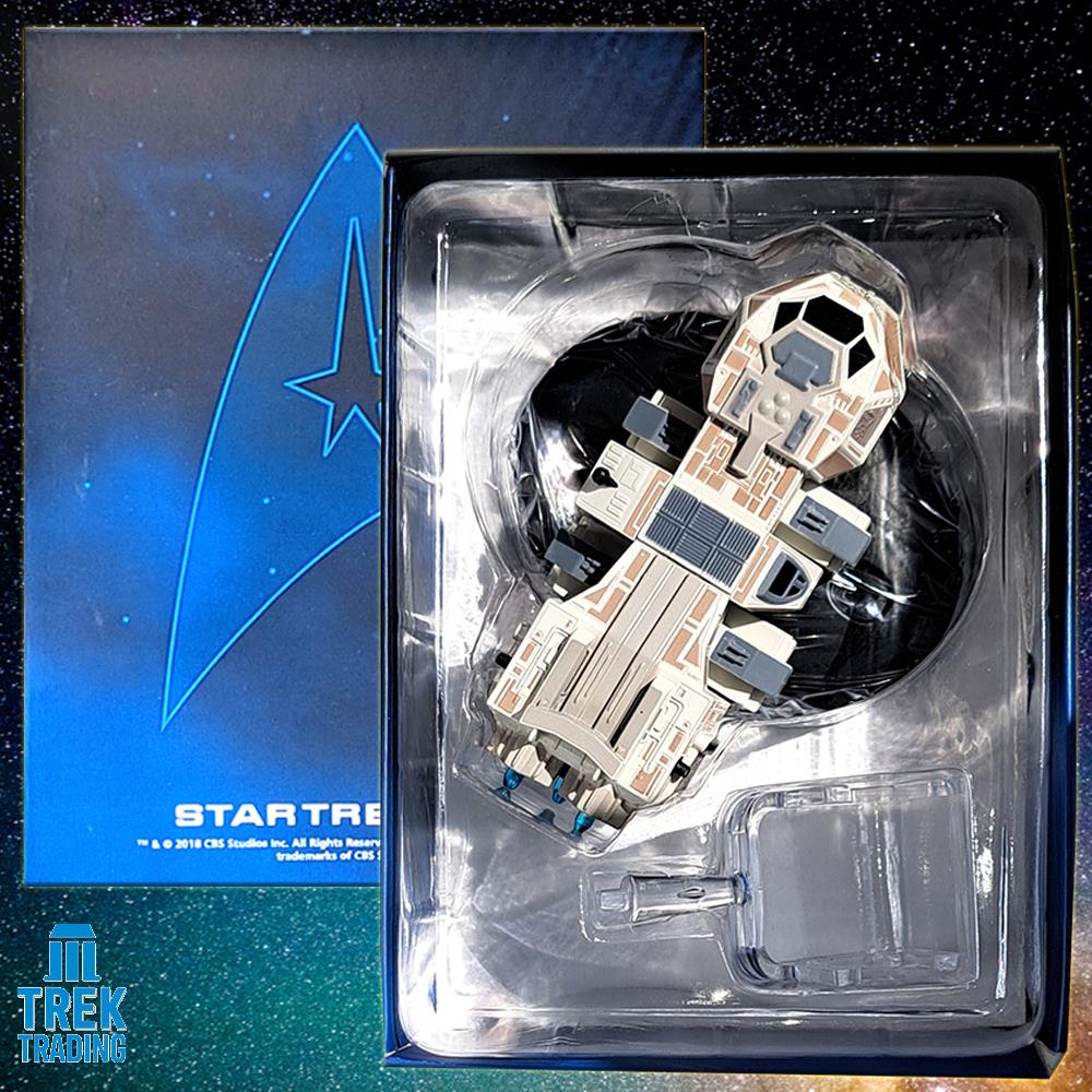 Star Trek Starships Collection - 11.6cm Neelix's Talaxian Freighter Baxial - Issue 76  No magazine