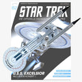 Star Trek Starships Collection - 13.6cm USS Excelsior Nilo Rodis Concept I - Issue 152 with German Magazine