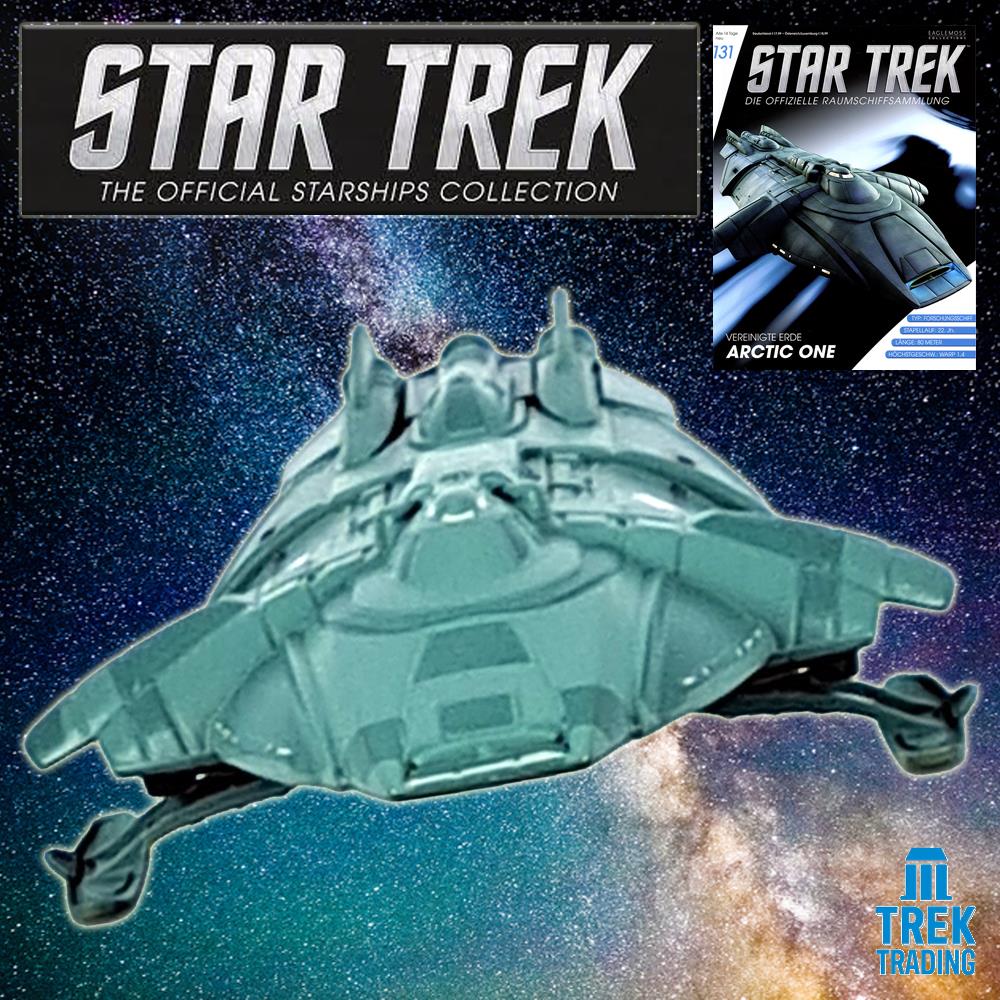 Star Trek Starships Collection - 12.5cm United Earth Arctic One - Issue 131  No magazine