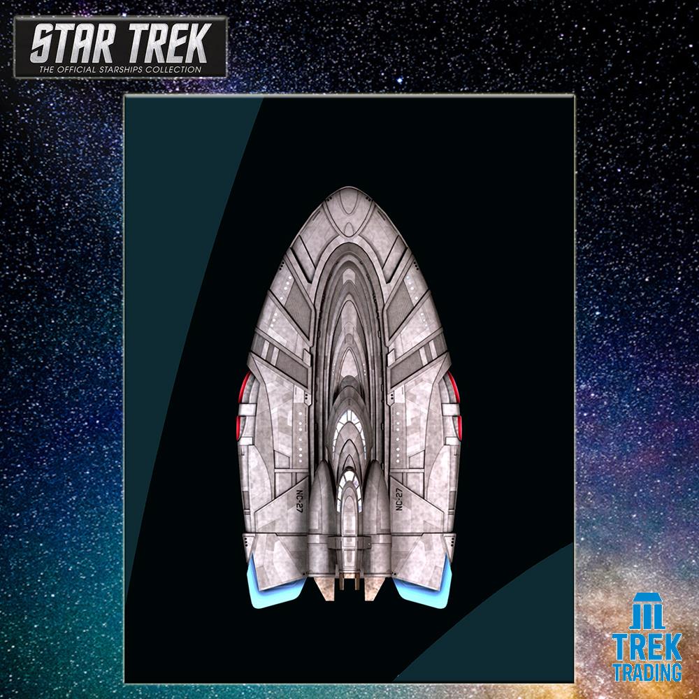 Star Trek Starships Collection - 13.5cm United Earth Sarajevo NC-27 - Issue 160  No magazine