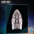Star Trek Starships Collection - 13.5cm United Earth Sarajevo NC-27 - Issue 160  No magazine