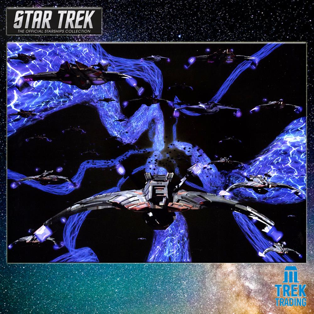 Star Trek Starships Collection - 10.5cm x 11cm Jem'Hadar Battlecruiser - Issue 11  No magazine