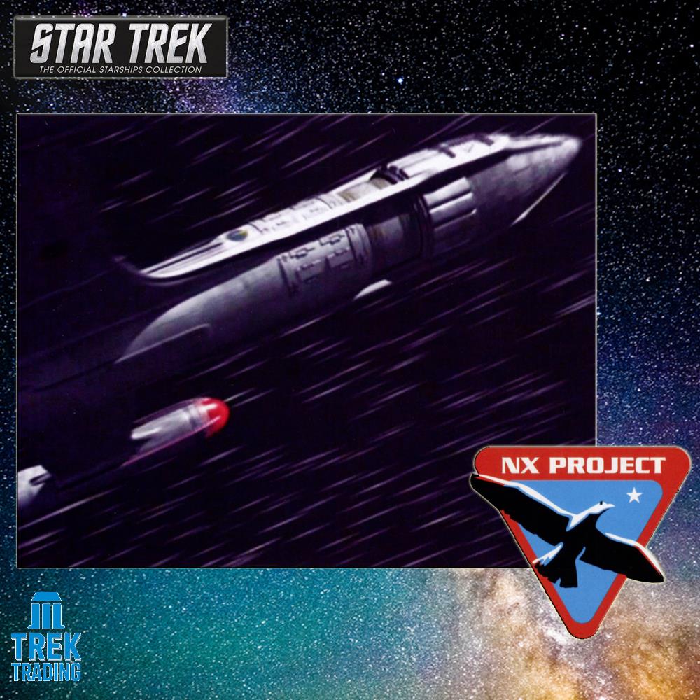 Star Trek Starships Collection - 11.3cm United Earth Starfleet NX-Alpha - Issue 84  No magazine
