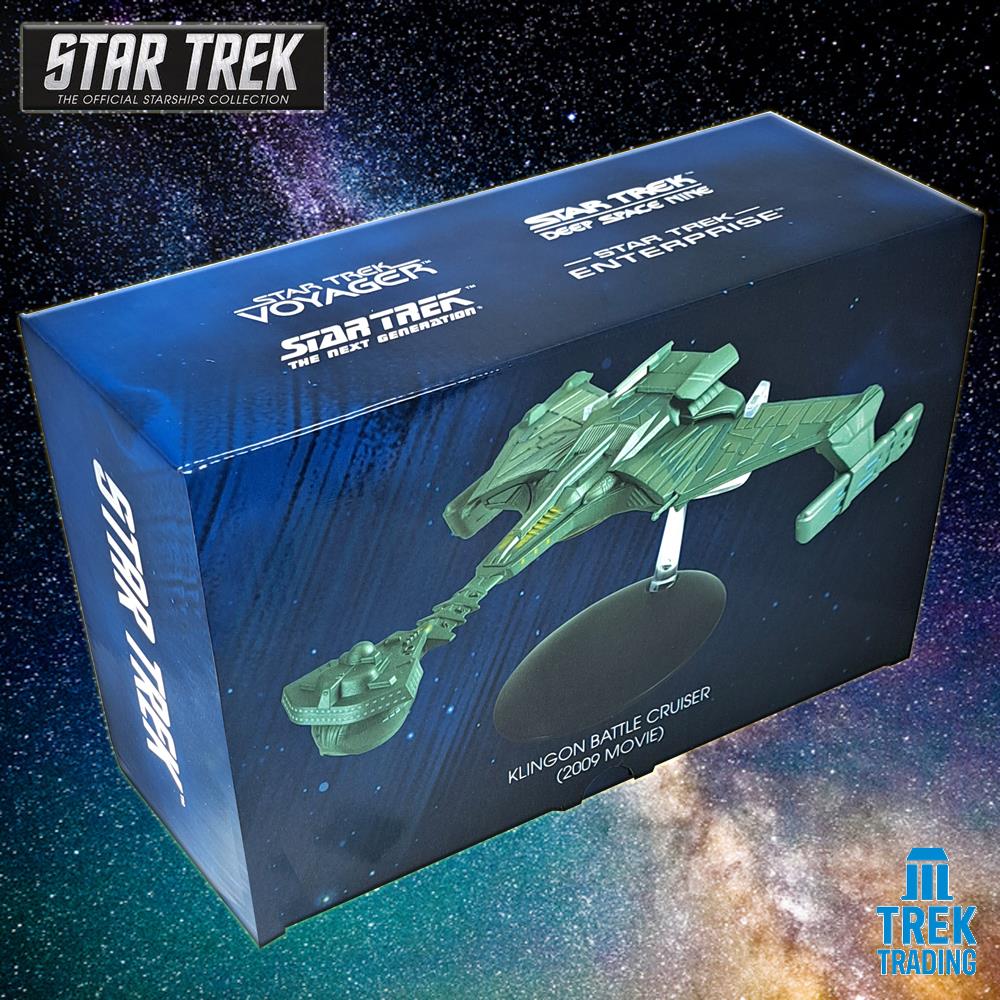 Star Trek Starships Collection - 22.5cm Klingon Battlecruiser (Star Trek 2009 Movie) - Special Issue 13 with German Magazine