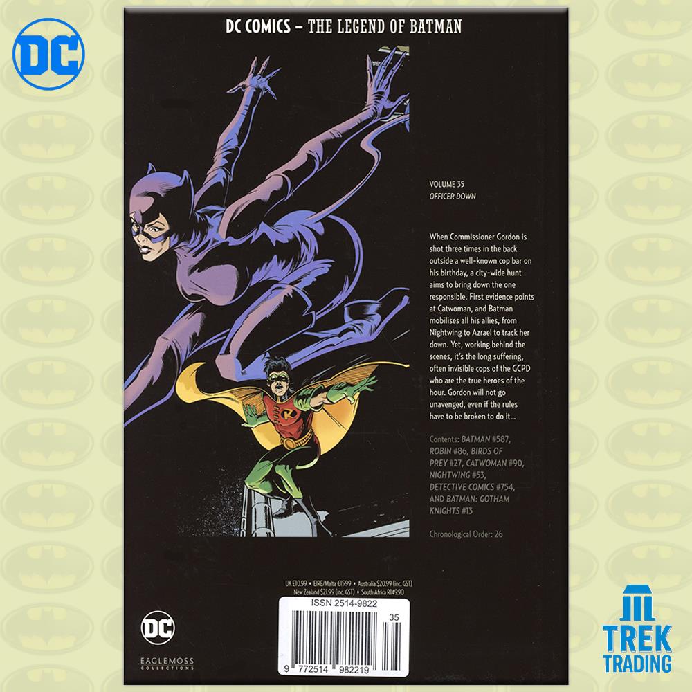 DC Comics The Legend of Batman - Officer Down - Volume 35