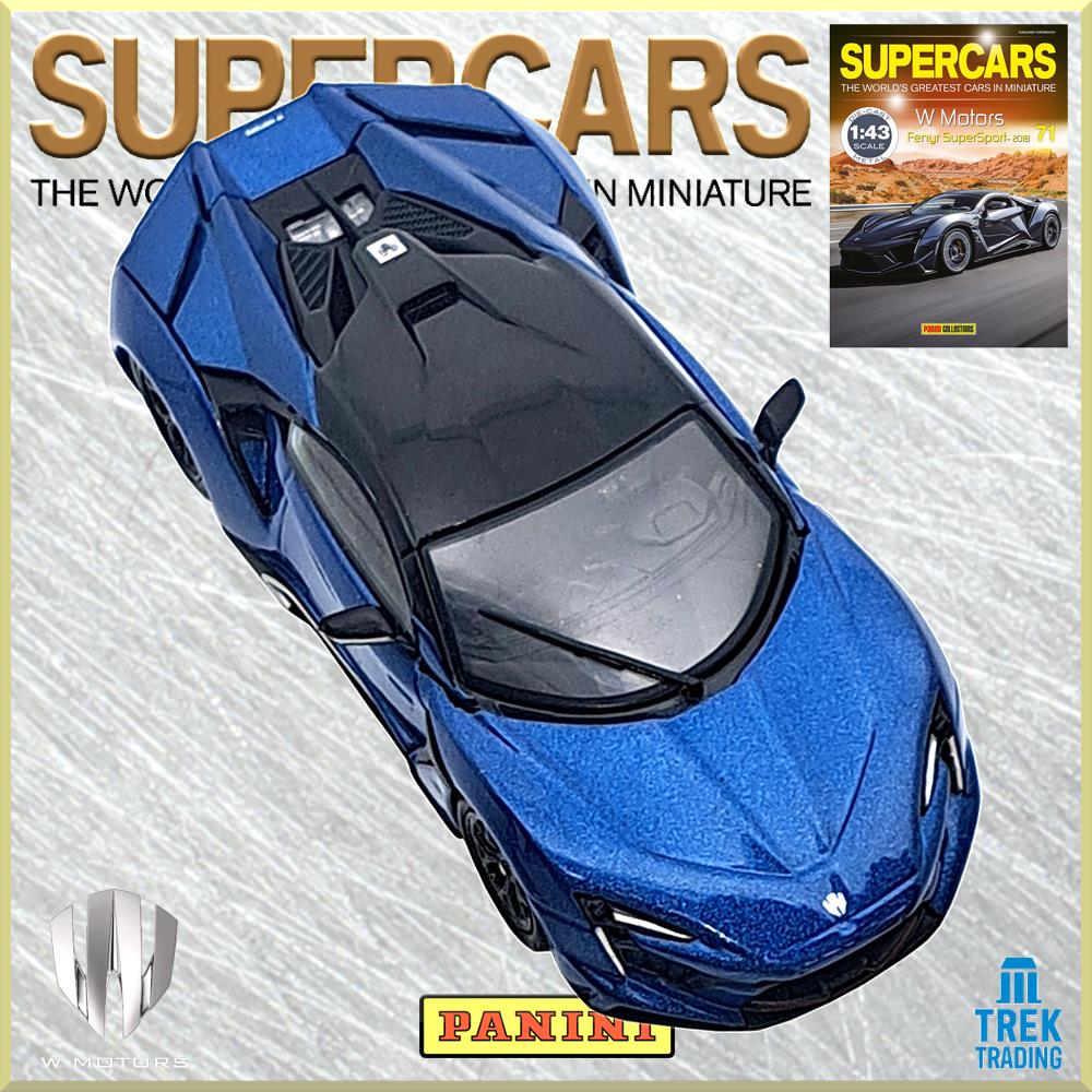 Supercars Collection 71 - W Motors Fenyr Supersport 2018 with Magazine
