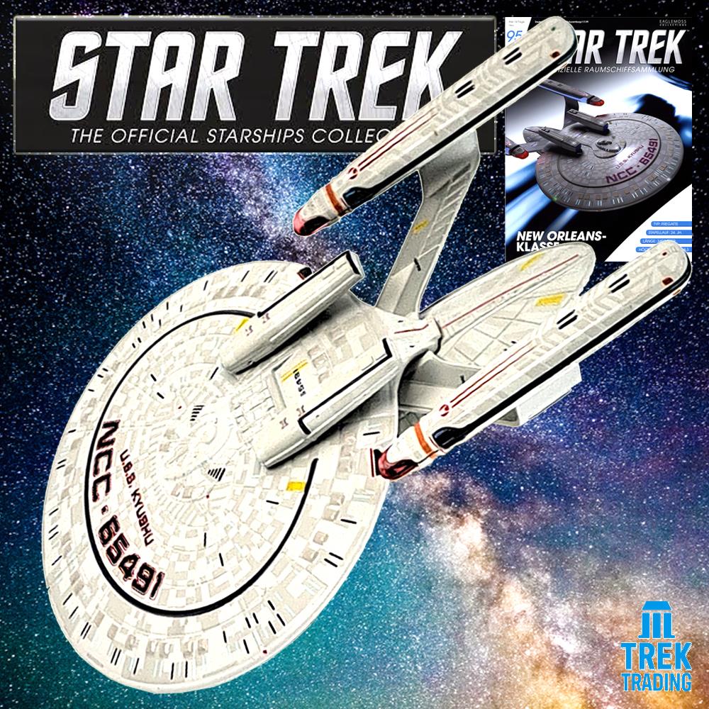 Star Trek Starships Collection - 12.5cm New Orleans Class USS Kyushu NCC-65491 - Issue 95  No magazine