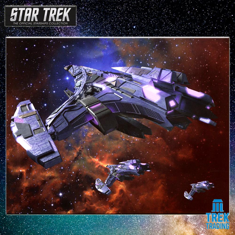 Star Trek Starships Collection - 10.8cm Jem'Hadar Battleship - Issue 148  No magazine