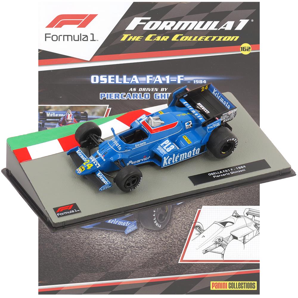 Formula 1 Car Collection - Osella FA1-F 1984 - Issue 162 with Magazine