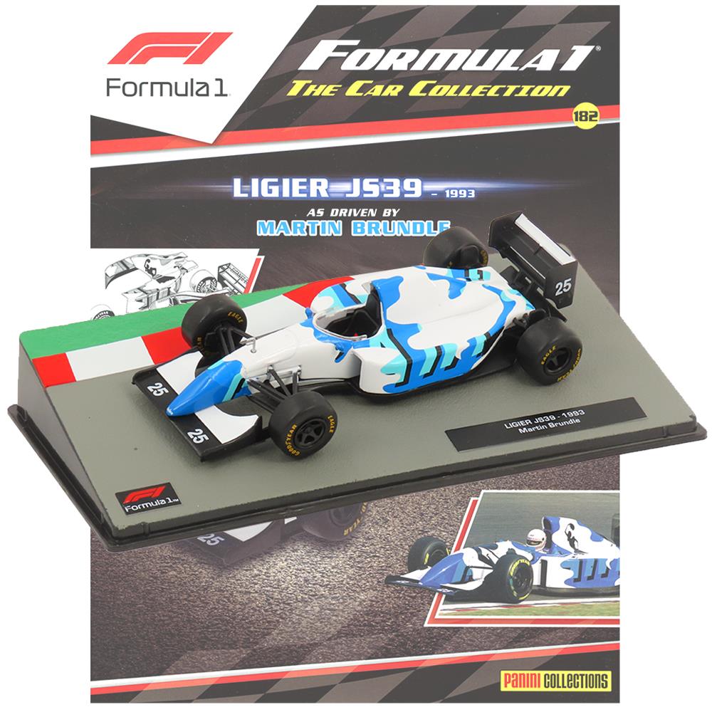 Formula 1 Car Collection - Ligier JS39 1993 - Issue 182 with Magazine
