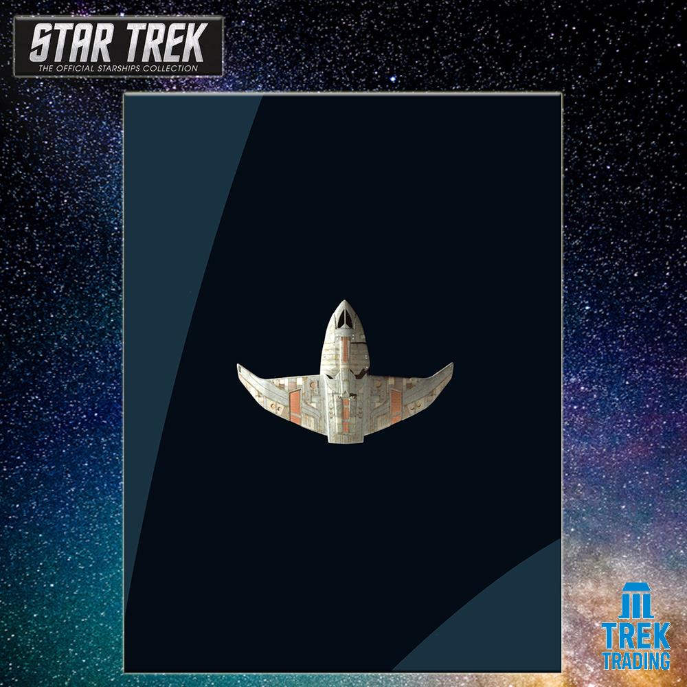 Star Trek Starships Collection - 9cm x 14cm Bajoran Assault Vessel - Issue 83  No magazine