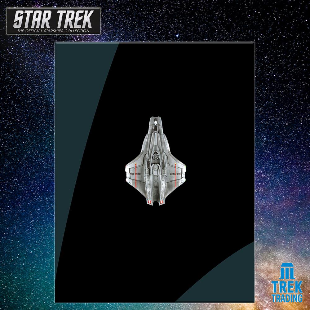 Star Trek Starships Collection - 12cm Federation Mission Scout Ship NCC-75227 - Issue 80  No magazine