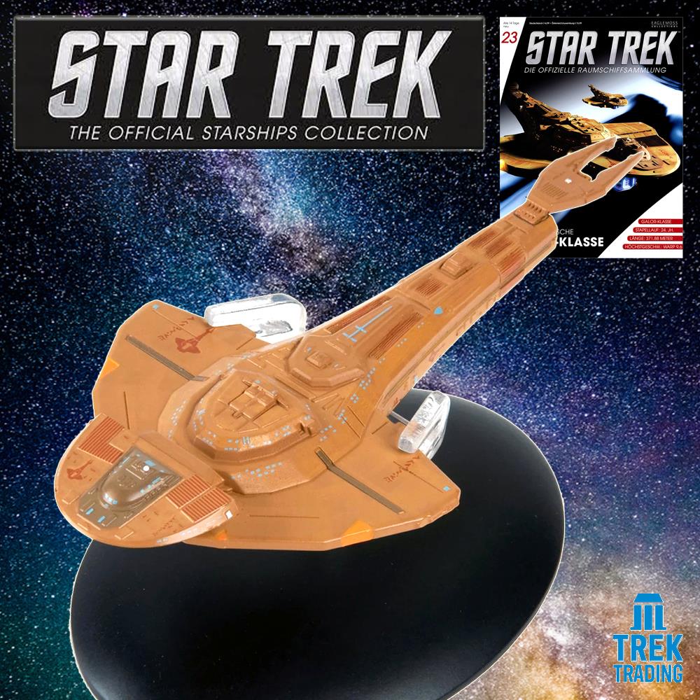 Star Trek Starships Collection - 13.9cm Cardassian Galor Class - Issue 23  No magazine