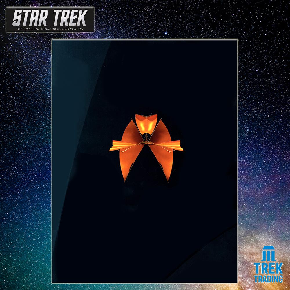 Star Trek Starships Collection - 8.3cm x 14cm Bajoran Solar-Sailor - Issue 25  No magazine
