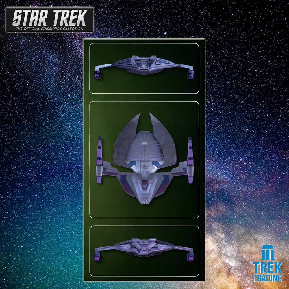 Star Trek Starships Collection - 10cm Jem'Hadar Fighter - Issue 29  No magazine