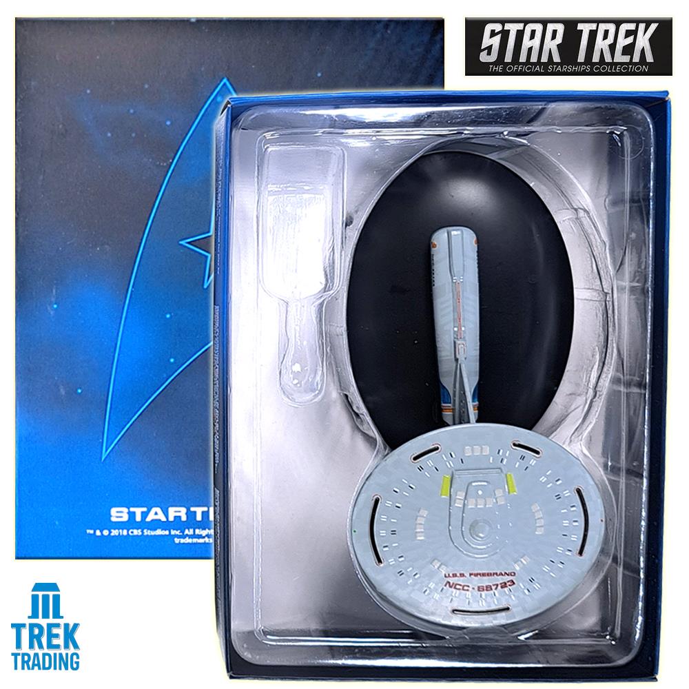 Star Trek Starships Collection - 12cm Freedom Class USS Firebrand NCC-68723 - Issue 118  No magazine