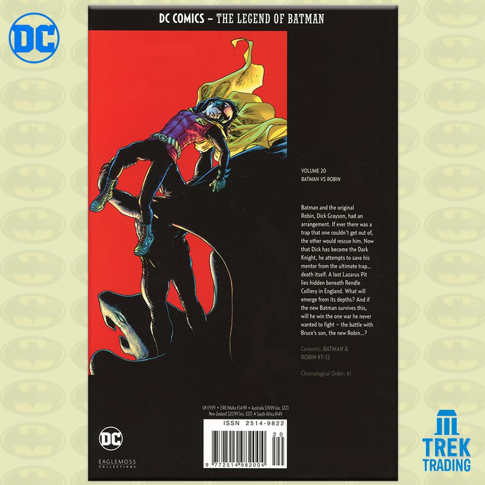 DC Comics The Legend of Batman - Batman vs Robin - Volume 20