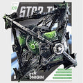 Star Trek Starships Collection - 8.5cm x 9.2cm Borg Queen's Ship - Issue 109 with German Magazine