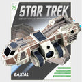 Star Trek Starships Collection - 11.6cm Neelix's Talaxian Freighter Baxial - Issue 76 with German Magazine