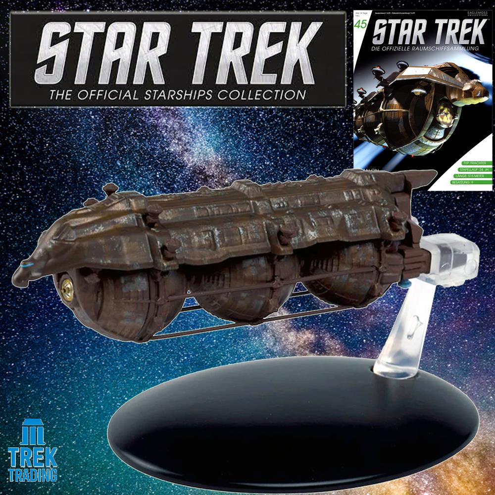 Star Trek Starships Collection - 11.8cm Malon Export Vessel - Issue 45  No magazine