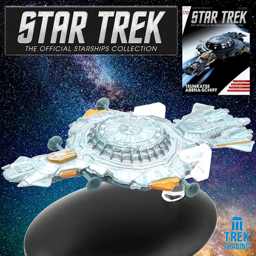 Star Trek Starships Collection - 13.5cm Tsunkatse Arena Ship - Issue 170  No magazine