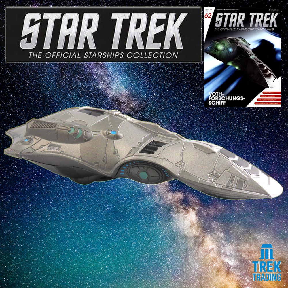Star Trek Starships Collection - 13cm Voth Research Vessel - Issue 62  No magazine