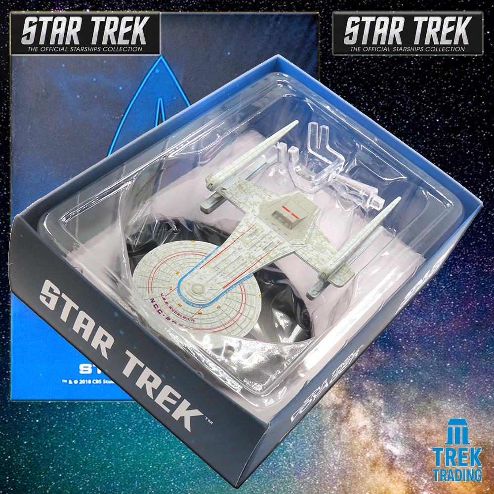 Star Trek Starships Collection - 13.6cm USS Excelsior Nilo Rodis Concept II - Issue 158  No magazine
