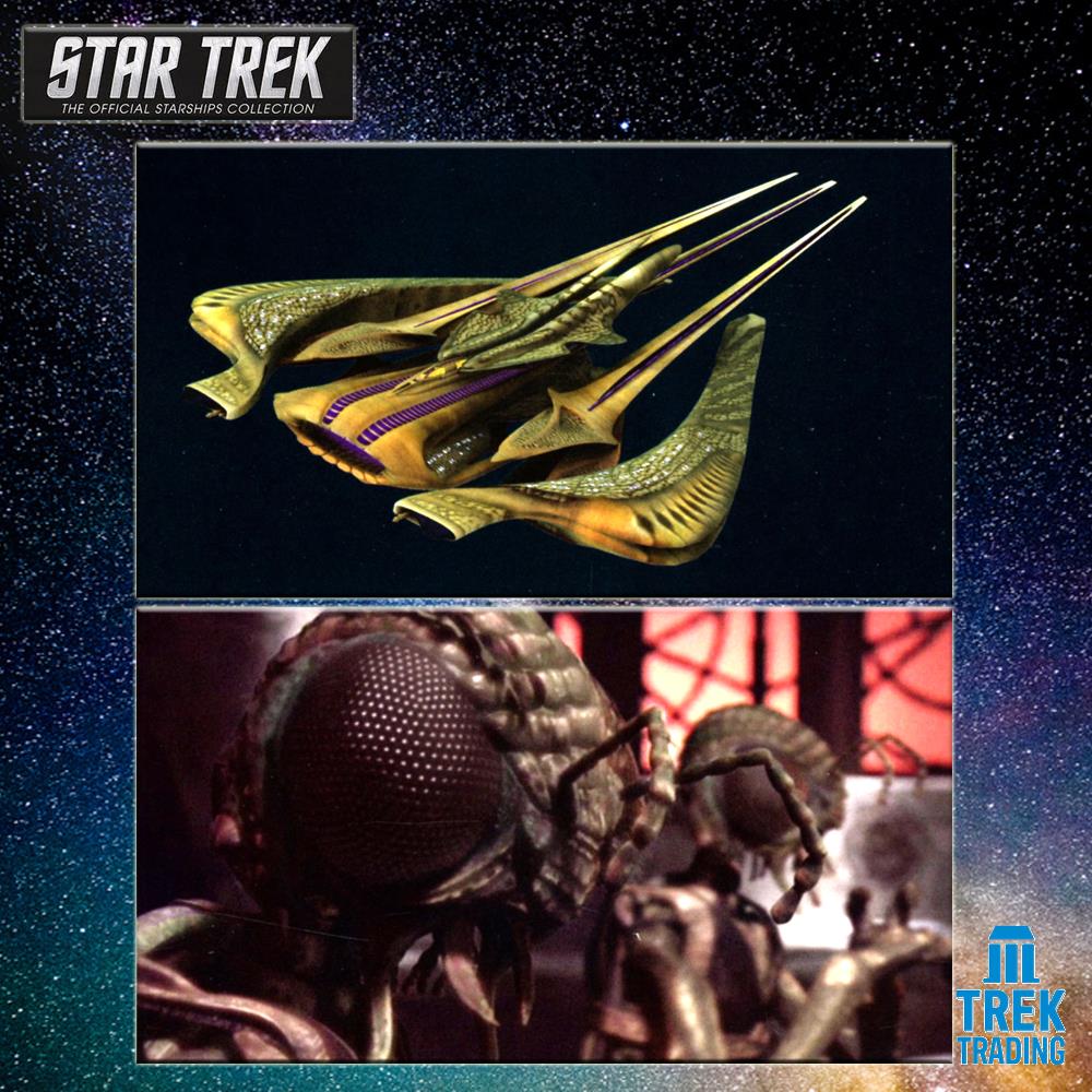 Star Trek Starships Collection - 13.9cm Xindi-Reptillian Warship - Issue 81  No magazine
