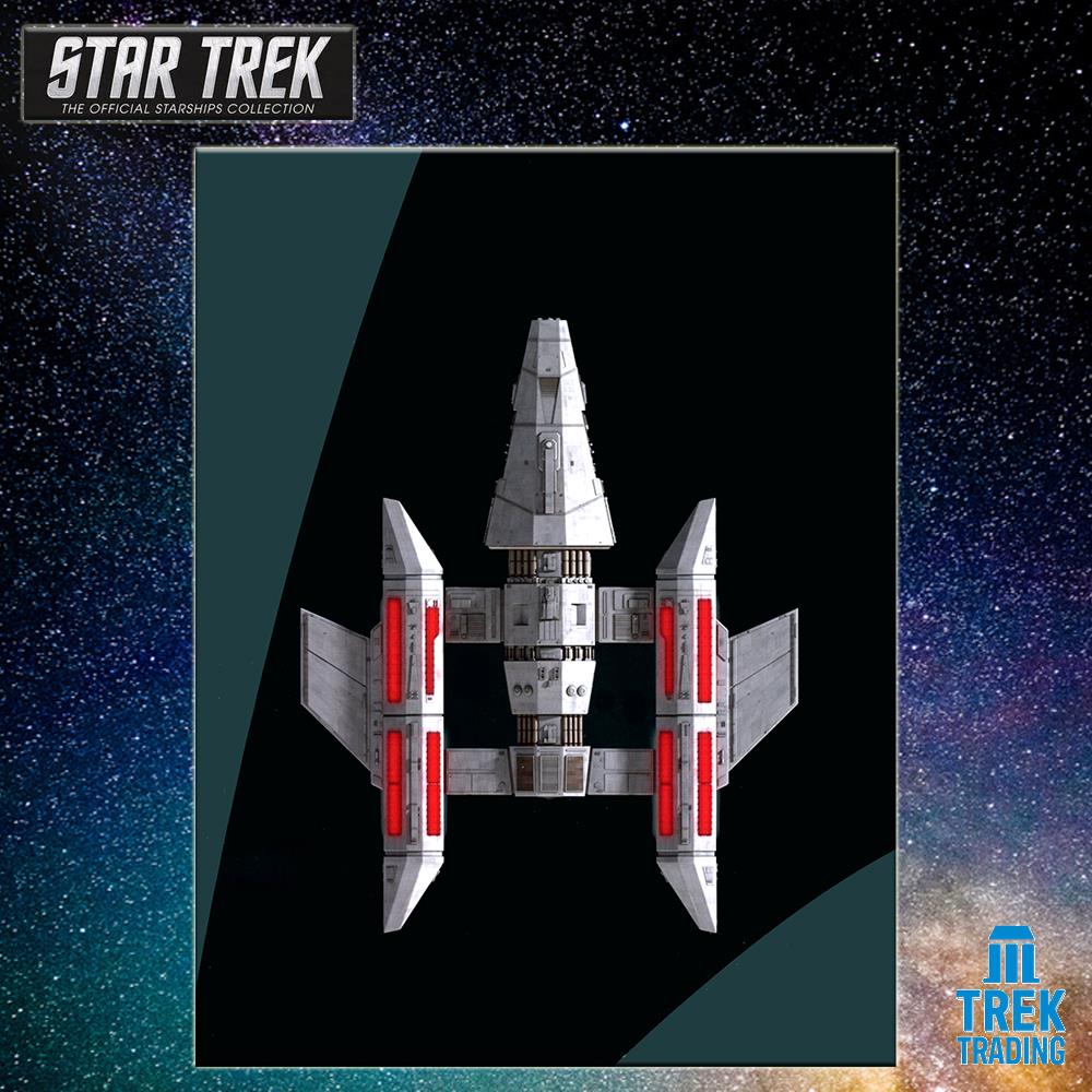 Star Trek Starships Collection - 11cm Tamarian Deep Space Cruiser - Issue 166  No magazine