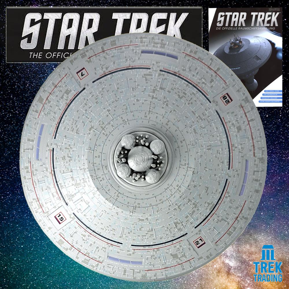 Star Trek Starships Collection - 20cm Spacedock One - Special Issue 15 with German Magazine