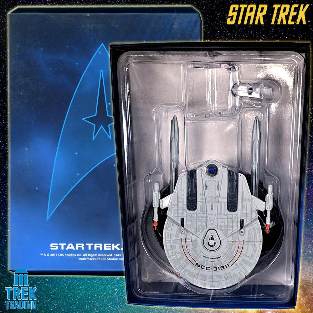 Star Trek Starships Collection - 12cm USS Saratoga NCC-31911 - Issue 91 with German Magazine
