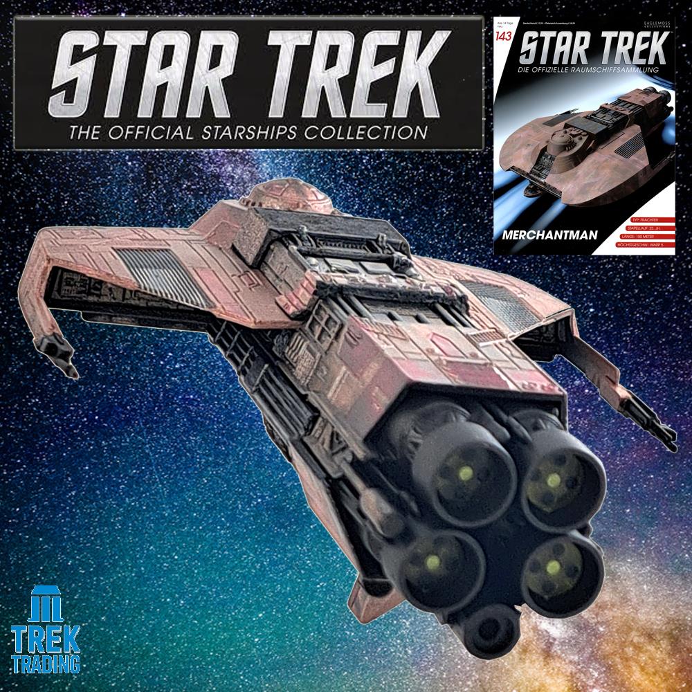 Star Trek Starships Collection - 13.5cm Merchantman - Issue 143  No magazine