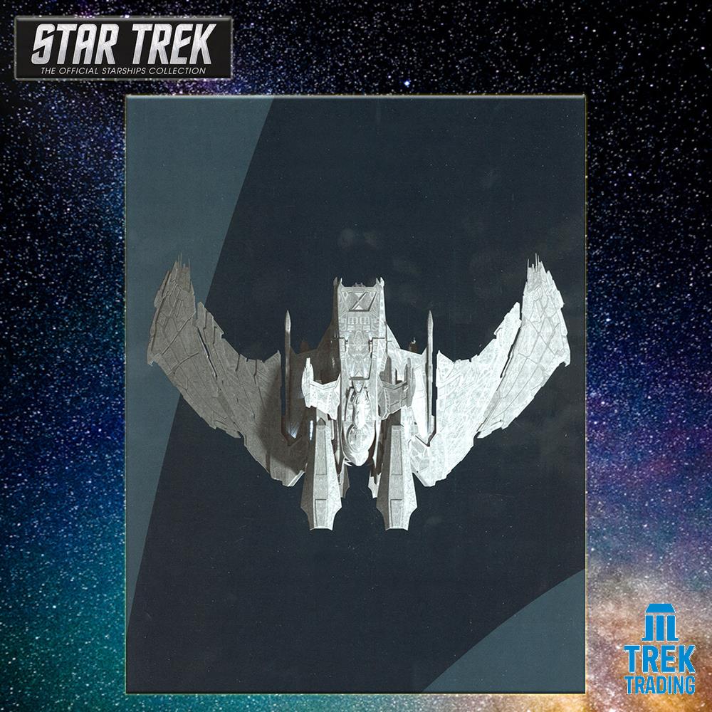 Star Trek Starships Collection - 13cm x 20cm Reman Warbird Scimitar - Special Issue 18 with German Magazine