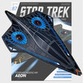 Star Trek Starships Collection - 13cm Federation Timeship Aeon - Issue 86 with German Magazine
