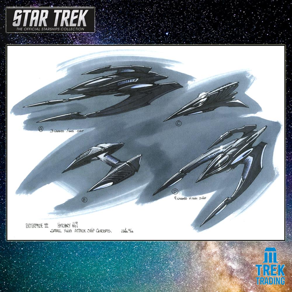 Star Trek Starships Collection - 12.5cm Xindi-Insectoid Scout Ship - Issue 172  No magazine