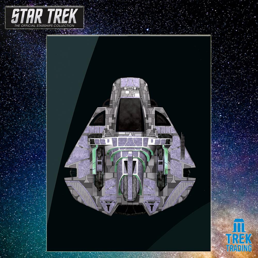 Star Trek Starships Collection - 10cm B'omar Patrol Ship - Issue 151  No magazine